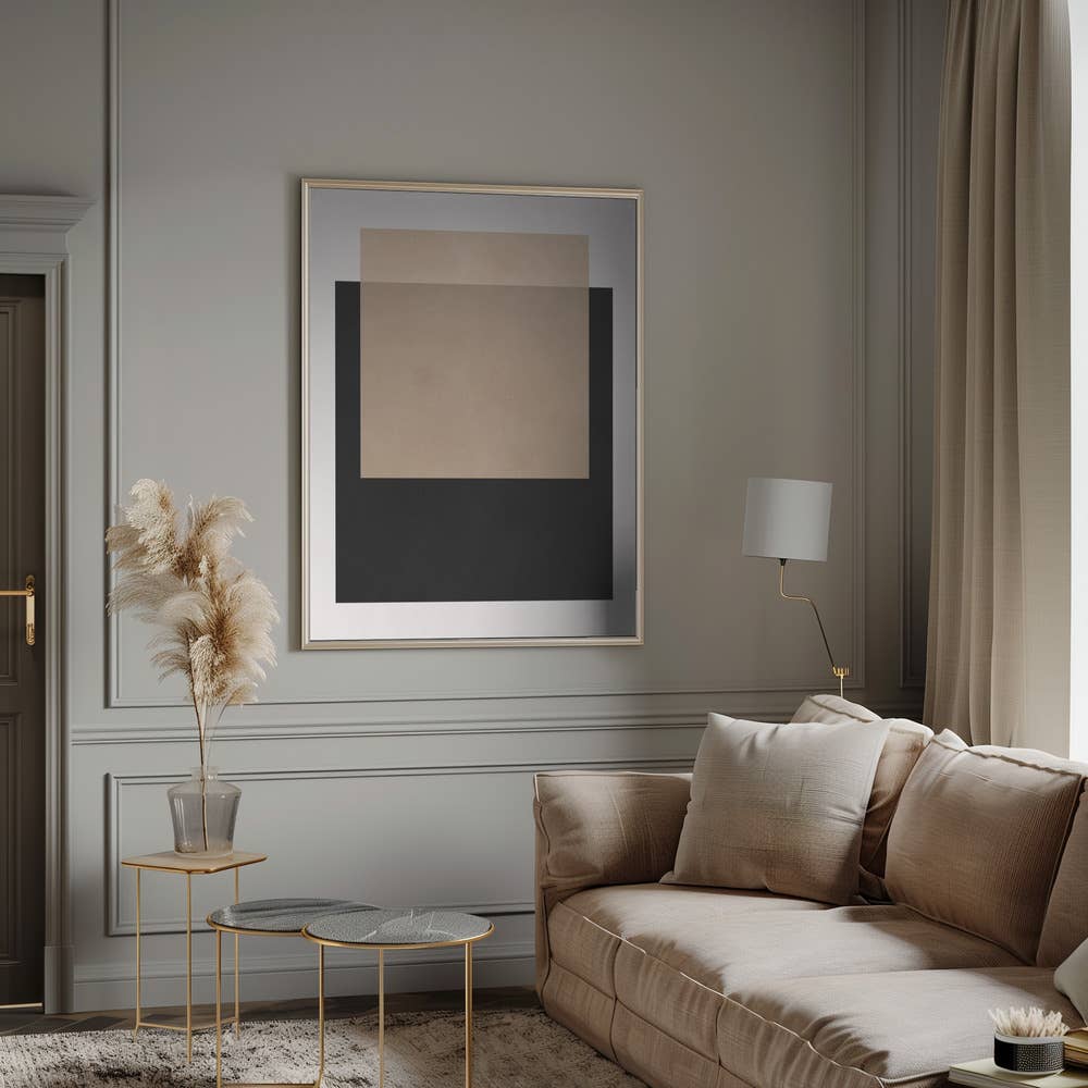"Overlapping geometry" Wall Art - HER Home Design Boutique